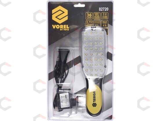Darbo lempa akumuliatorinė | plokščia | Ni-MH 7.2V | 600mAh | 36 Led (82720) 5