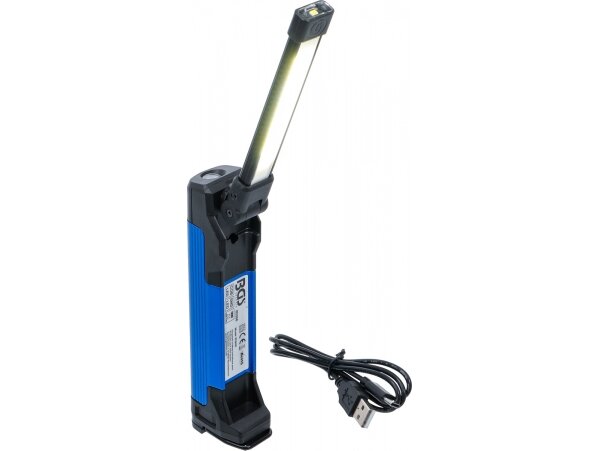 Akumuliatorinė lankstoma darbo lempa BGS | COB-LED | 4 W | 400 lm (85356) 1 Akumuliatorinė lankstoma darbo lempa BGS | COB-LED | 4 W | 400 lm (85356) 1