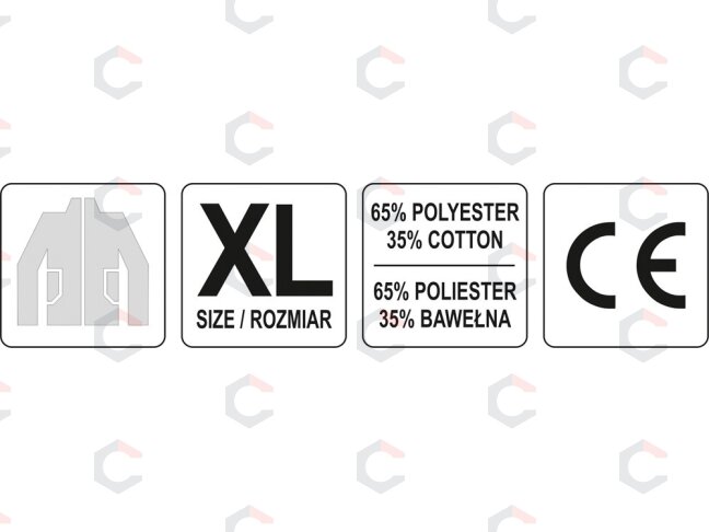 Darbinė striukė | XL dydis (YT-80283) 2 Darbinė striukė | XL dydis (YT-80283) 2