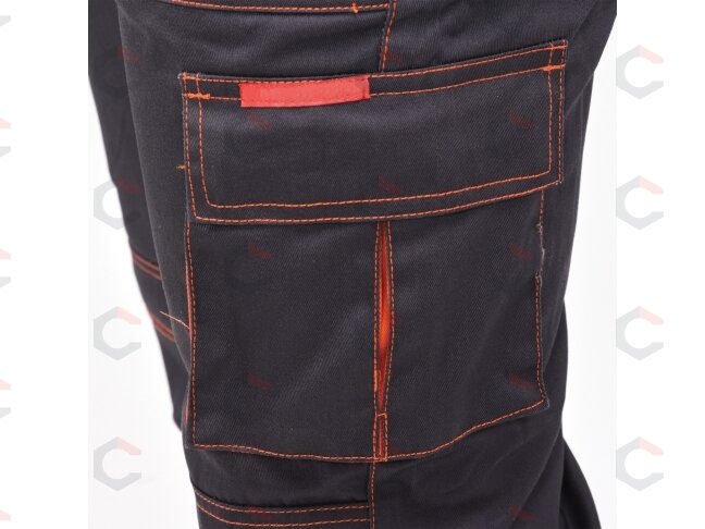 Darbinės kombinezoninės kelnės | L dydis (YT-80409) 1 Darbinės kombinezoninės kelnės | L dydis (YT-80409) 1