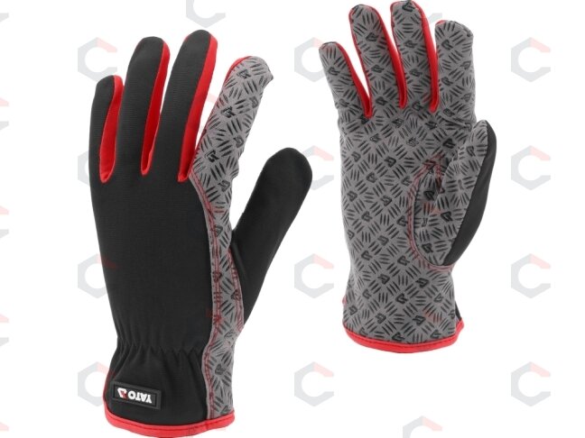 Darbinės pirštinės neslystančiu paviršiumi | 10 dydis (YT-74679) Darbinės pirštinės neslystančiu paviršiumi | 10 dydis (YT-74679)