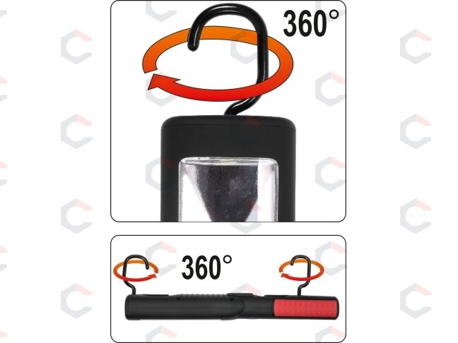 Darbo lempa | 3W COB LED (YT-08504) 8 Darbo lempa | 3W COB LED (YT-08504) 8
