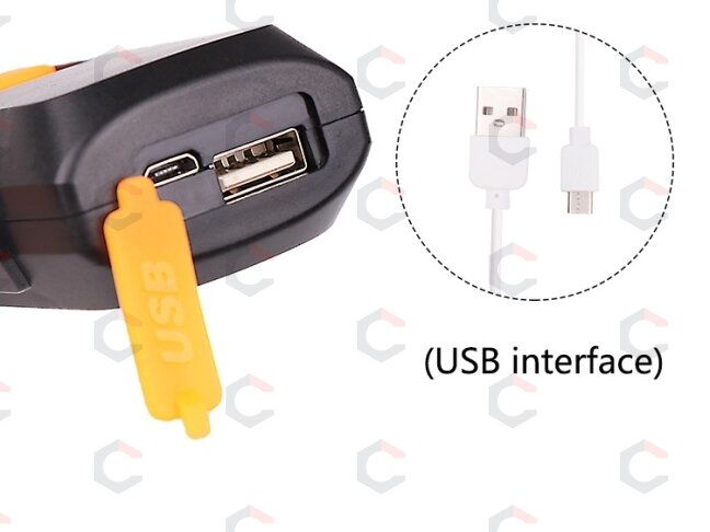 Darbo lempa akumuliatorinė | 5W COB LED | USB | 280+80 LM | su magnetiniu griebtuvu (YD-6302B) 5 Darbo lempa akumuliatorinė | 5W COB LED | USB | 280+80 LM | su magnetiniu griebtuvu (YD-6302B) 5