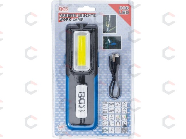Darbo lempa akumuliatorinė | COB LED | 360 Lm (85335) 6 Darbo lempa akumuliatorinė | COB LED | 360 Lm (85335) 6