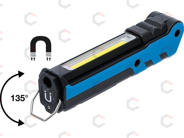 Darbo lempa akumuliatorinė | COB LED | 360LM (85334) 4 Darbo lempa akumuliatorinė | COB LED | 360LM (85334) 4