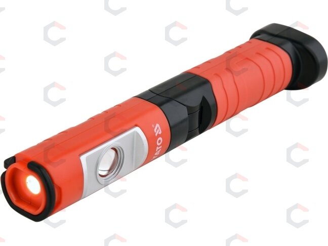 Darbo lempa akumuliatorinė lanksti | 5W COB, 500LM + 120LM (YT-08562) Darbo lempa akumuliatorinė lanksti | 5W COB, 500LM + 120LM (YT-08562)