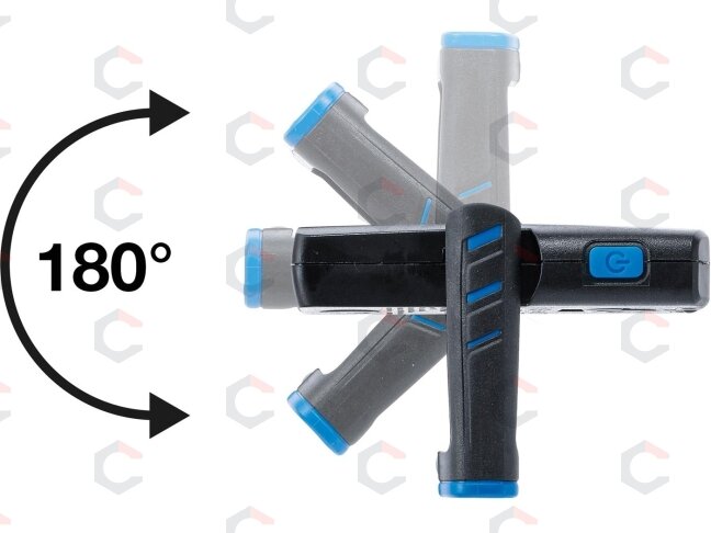 Darbo lempa COB LED | su magnetu ir kabliu | sulankstoma | su belaidžio įkrovimo funkcija (85331) 2 Darbo lempa COB LED | su magnetu ir kabliu | sulankstoma | su belaidžio įkrovimo funkcija (85331) 2