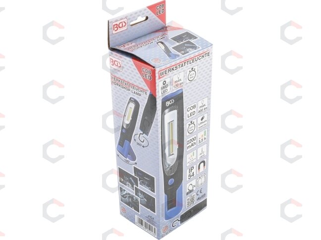 Darbo lempa su magnetu ir kabliu | COB LED (85324) 1 Darbo lempa su magnetu ir kabliu | COB LED (85324) 1