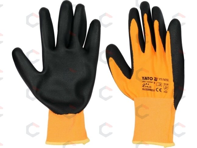 Darbo prštinės | 15 g nitrilas / nailonas | tinka jutikliniams ekranaims | 9 dydis (YT-74755) 1 Darbo prštinės | 15 g nitrilas / nailonas | tinka jutikliniams ekranaims | 9 dydis (YT-74755) 1