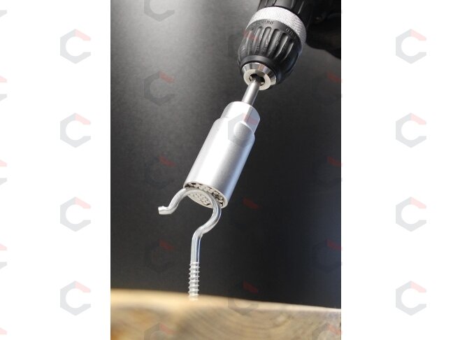 Daugiafunkcinė galvutė su adapterių rinkiniu | 10 mm (3/8") | 9 - 21 mm | 3 vnt. (92533) 1 Daugiafunkcinė galvutė su adapterių rinkiniu | 10 mm (3/8") | 9 - 21 mm | 3 vnt. (92533) 1