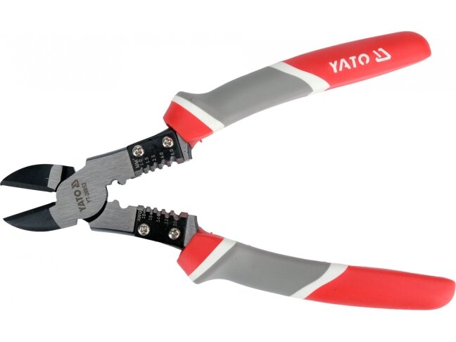 Daugiafunkcinės šoninio kirpimo replės Yato | 200 mm | 1–6 mm² (YT-20052) 2