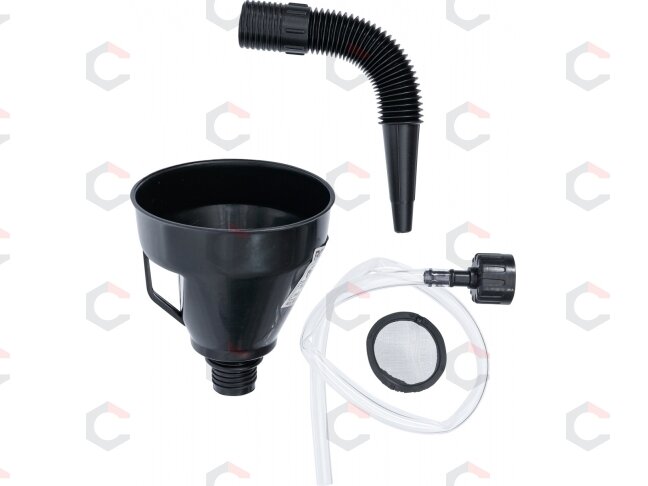 Daugiafunkcinis piltuvas | su lanksčiu vamzdeliu ir žarna | Ø 135 mm | 3 vnt. (6866) 3 Daugiafunkcinis piltuvas | su lanksčiu vamzdeliu ir žarna | Ø 135 mm | 3 vnt. (6866) 3