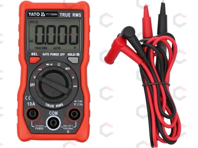 Daugiafunkcinis skaitmeninis testeris | TRUE RMS LCD 4000 (YT-730894) Daugiafunkcinis skaitmeninis testeris | TRUE RMS LCD 4000 (YT-730894)