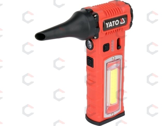 Daugiafunkcis turbo oro pūstuvas | 110000 aps./min | 4000 mAh | LED COB (YT-82937) 9 Daugiafunkcis turbo oro pūstuvas | 110000 aps./min | 4000 mAh | LED COB (YT-82937) 9