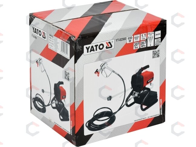 Dažymo agregatas | 650 W (YT-82560) 2 Dažymo agregatas | 650 W (YT-82560) 2