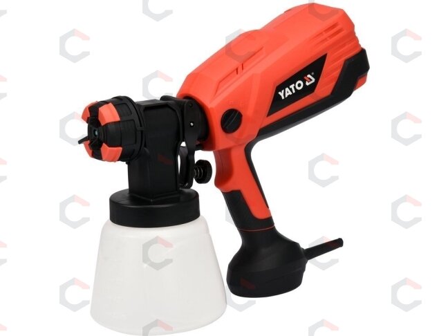 Dažymo pistoletas elektrinis | sienoms ir luboms | 600 W | 1L/MIN (YT-82553)