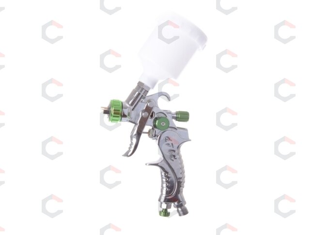 Dažymo pistoletas mini | Ø 0,8 mm / 100 cm3 (HVLP2006) Dažymo pistoletas mini | Ø 0,8 mm / 100 cm3 (HVLP2006)