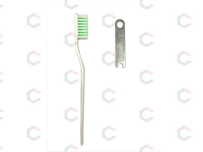 Dažymo pistoletas su šoniniu bakeliu | 200 ml | Ø 0.5 mm (K-3F) 2 Dažymo pistoletas su šoniniu bakeliu | 200 ml | Ø 0.5 mm (K-3F) 2