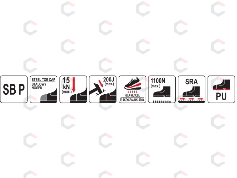 Darbiniai sportbačiai lengvi | PAEIRS SBP | 40 dydis (YT-80642) 11 Darbiniai sportbačiai lengvi | PAEIRS SBP | 40 dydis (YT-80642) 11