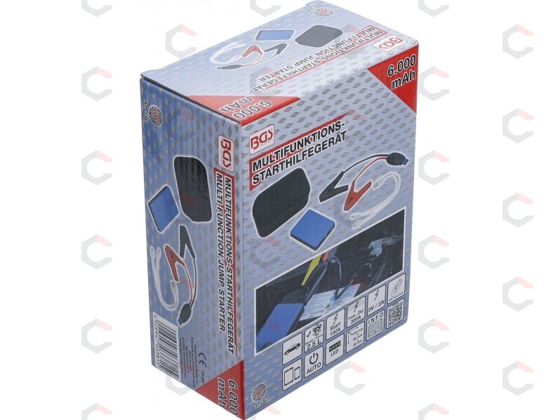 Daugiafunkcinis pakrovėjas / paleidėjas | powerbank | 6000 mAh (3381) 7 Daugiafunkcinis pakrovėjas / paleidėjas | powerbank | 6000 mAh (3381) 7