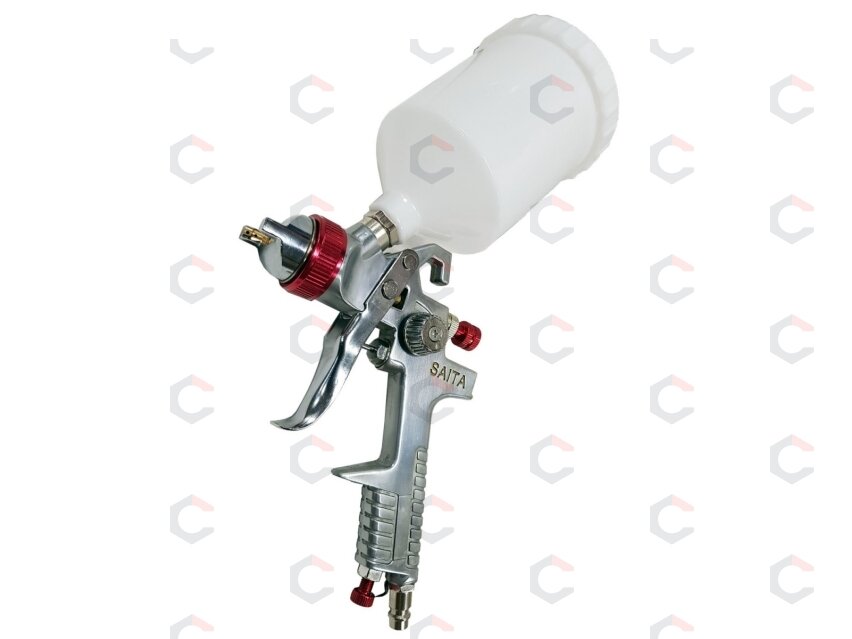 Dažymo pistoletas | HVLP | 600 cm³ | Ø 2.0 mm (H827A1) 1 Dažymo pistoletas | HVLP | 600 cm³ | Ø 2.0 mm (H827A1) 1