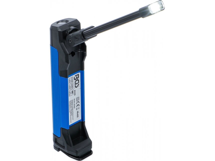 Akumuliatorinė lankstoma darbo lempa BGS | COB-LED | 4 W | 400 lm (85356) 2 Akumuliatorinė lankstoma darbo lempa BGS | COB-LED | 4 W | 400 lm (85356) 2
