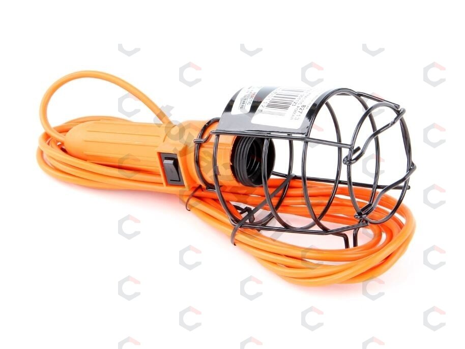 Darbo lempa "practic" 230V, 100W, metalinės grotelės, jungiklis, 5 m laidas (82713) 2 Darbo lempa "practic" 230V, 100W, metalinės grotelės, jungiklis, 5 m laidas (82713) 2