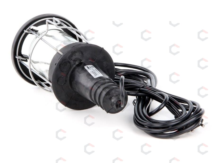Darbo lempa "Gummi", met. grotelės, gumuotas korpusas, 60W 230V (82716) 3 Darbo lempa "Gummi", met. grotelės, gumuotas korpusas, 60W 230V (82716) 3