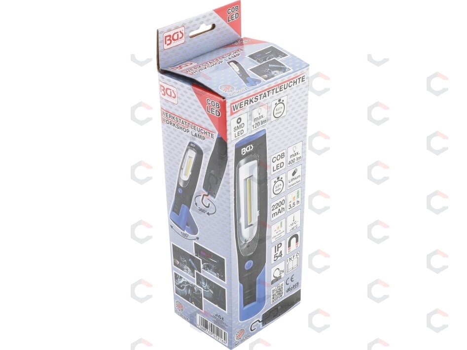 Darbo lempa su magnetu ir kabliu | COB LED (85324) 1 Darbo lempa su magnetu ir kabliu | COB LED (85324) 1