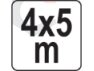 Dažymo apsauginė folija | HDPE | 4 x 5 m (09462) 1 Dažymo apsauginė folija | HDPE | 4 x 5 m (09462) 1