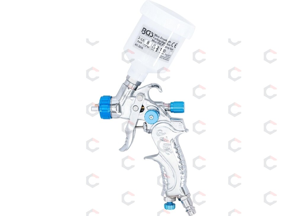 Dažymo pistoletas mini | Ø 0.8mm | 120 cm³ (3315) 4