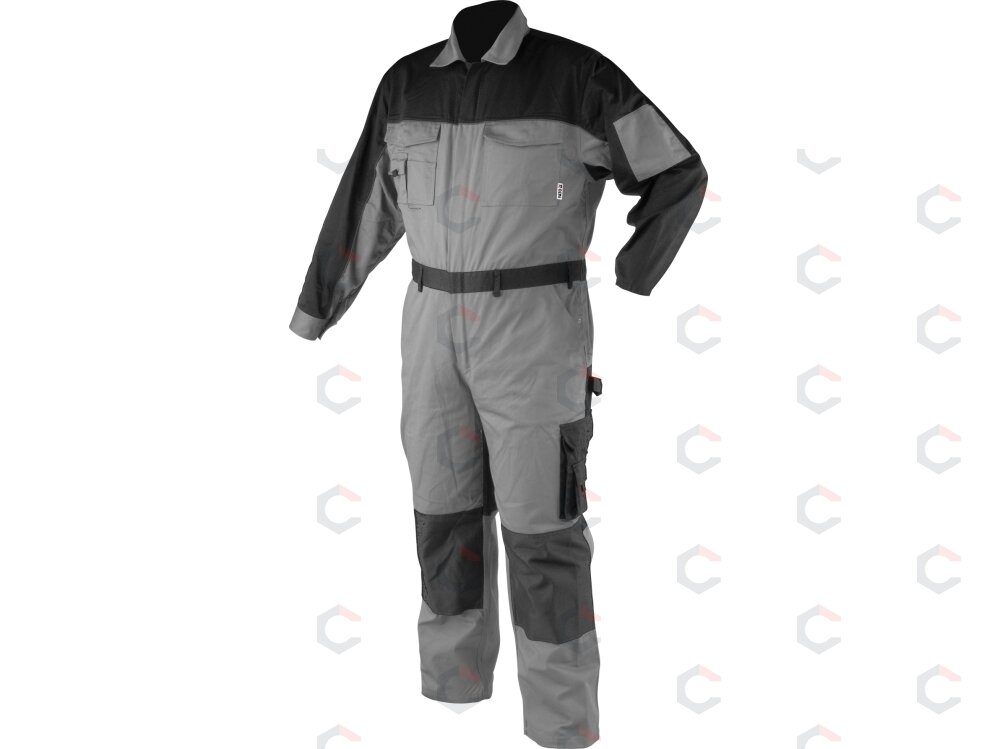 Darbinis kombinezonas pilkas XL dydis (YT-80423) Darbinis kombinezonas pilkas XL dydis (YT-80423)