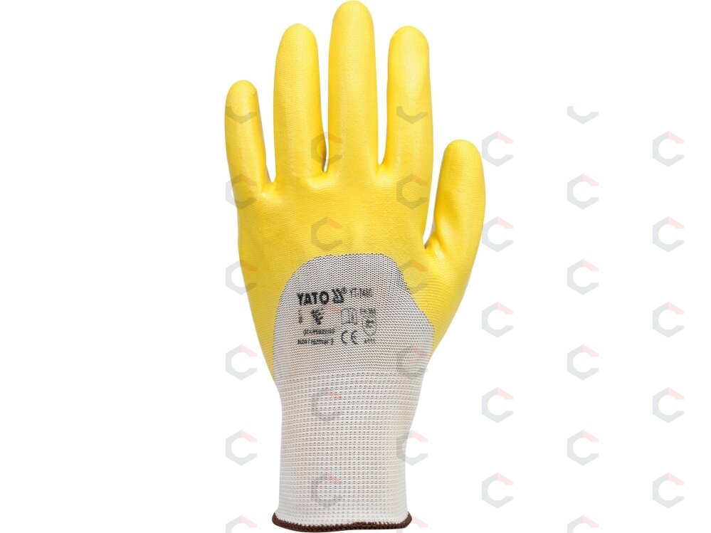Darbo pirštinės 9" | nailonas / nitridas (YT-7480) 1 Darbo pirštinės 9" | nailonas / nitridas (YT-7480) 1
