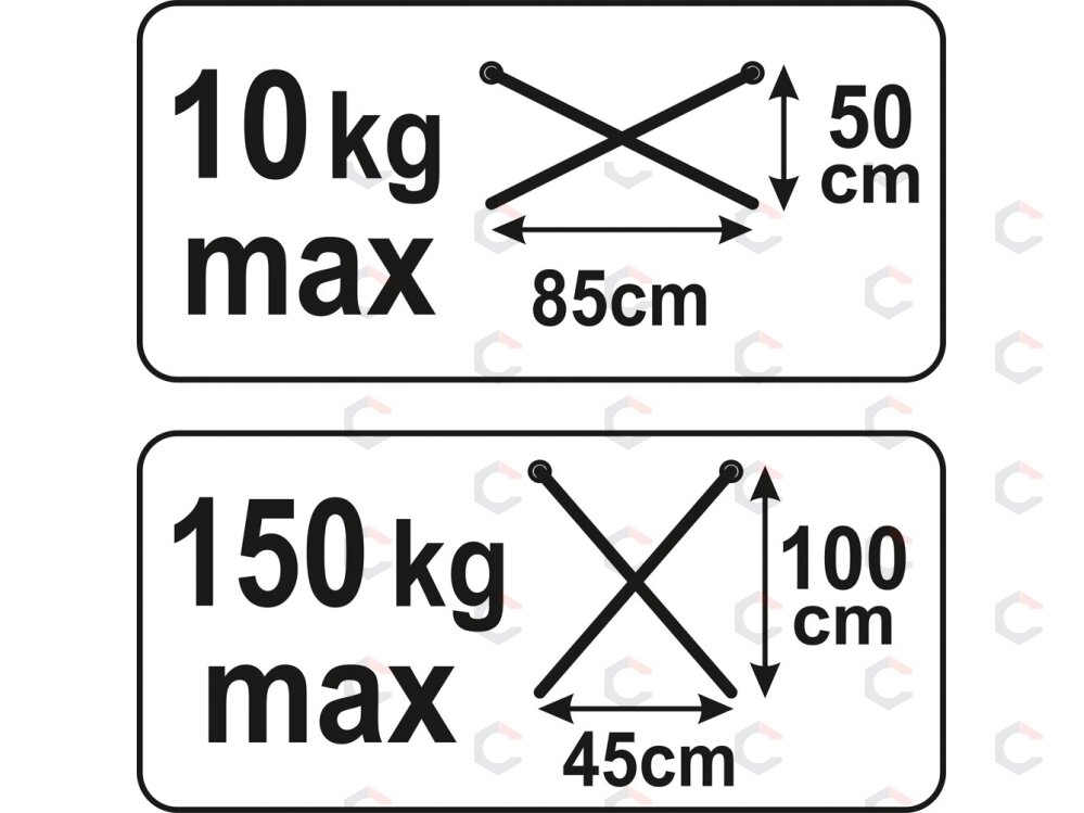 Dažymo stendas sudedamas | iki 150 kg (YT-5555) 2 Dažymo stendas sudedamas | iki 150 kg (YT-5555) 2