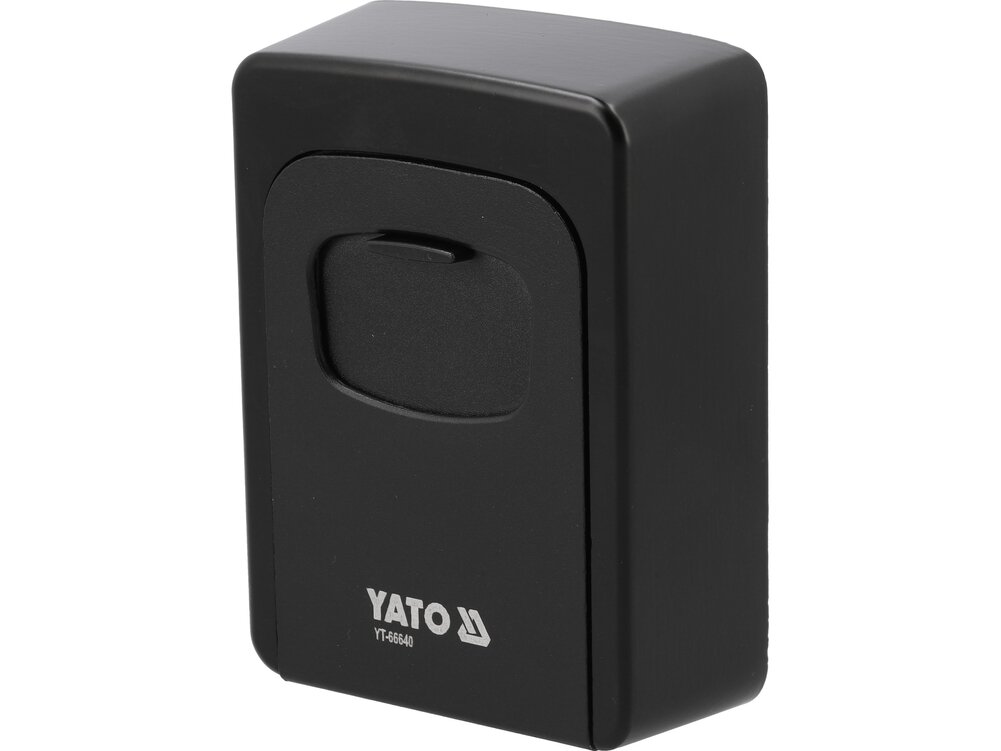 Raktų dėžutė su 4 skaitmenų kodiniu užraktu, 120 × 85 × 40 mm YATO (YT-66640) 1 Raktų dėžutė su 4 skaitmenų kodiniu užraktu, 120 × 85 × 40 mm YATO (YT-66640) 1