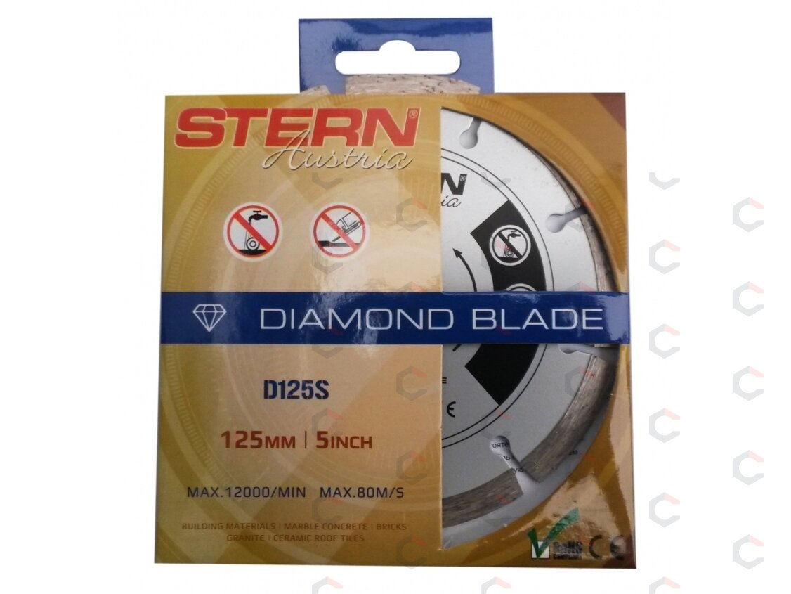 Deimantinis pjovimo diskas | 125 mm (D125S) Deimantinis pjovimo diskas | 125 mm (D125S)
