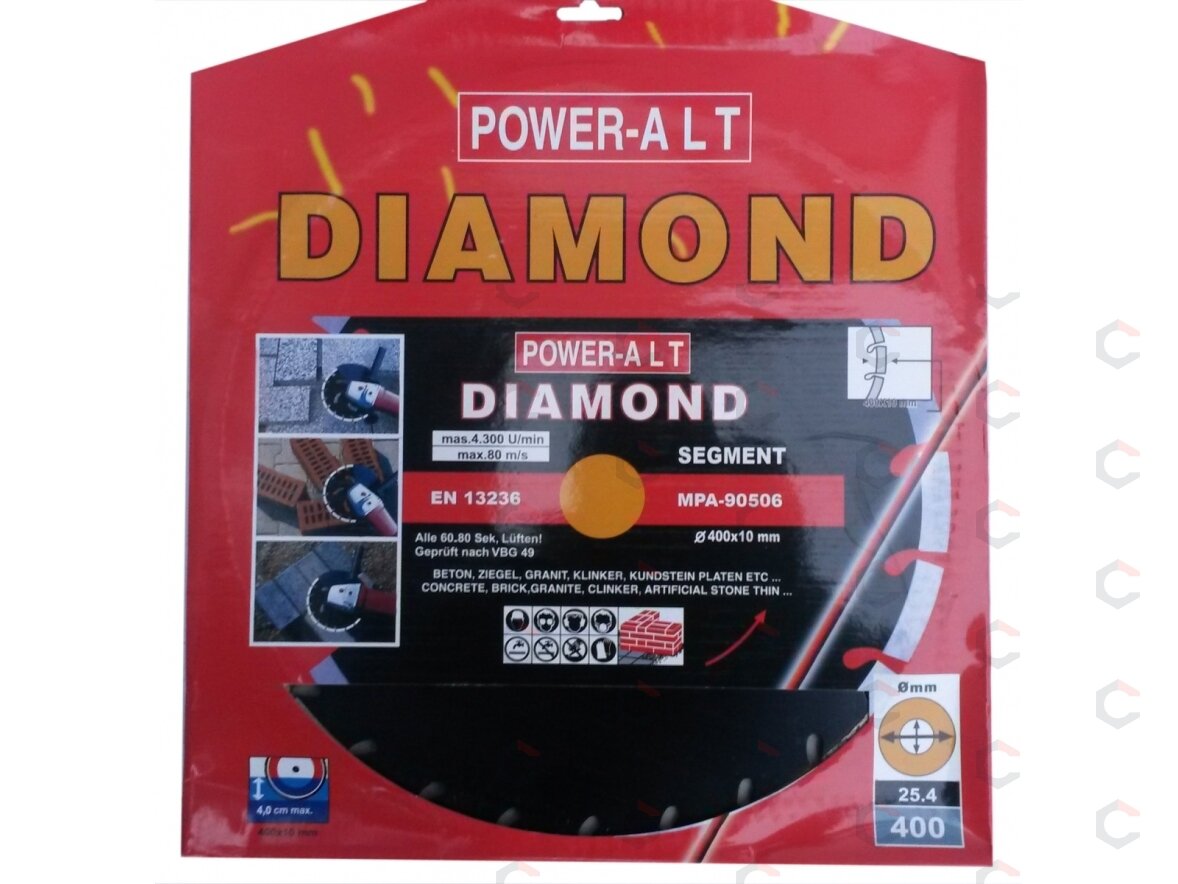 Deimantinis pjovimo diskas 230 mm (PA0230) 5 Deimantinis pjovimo diskas 230 mm (PA0230) 5