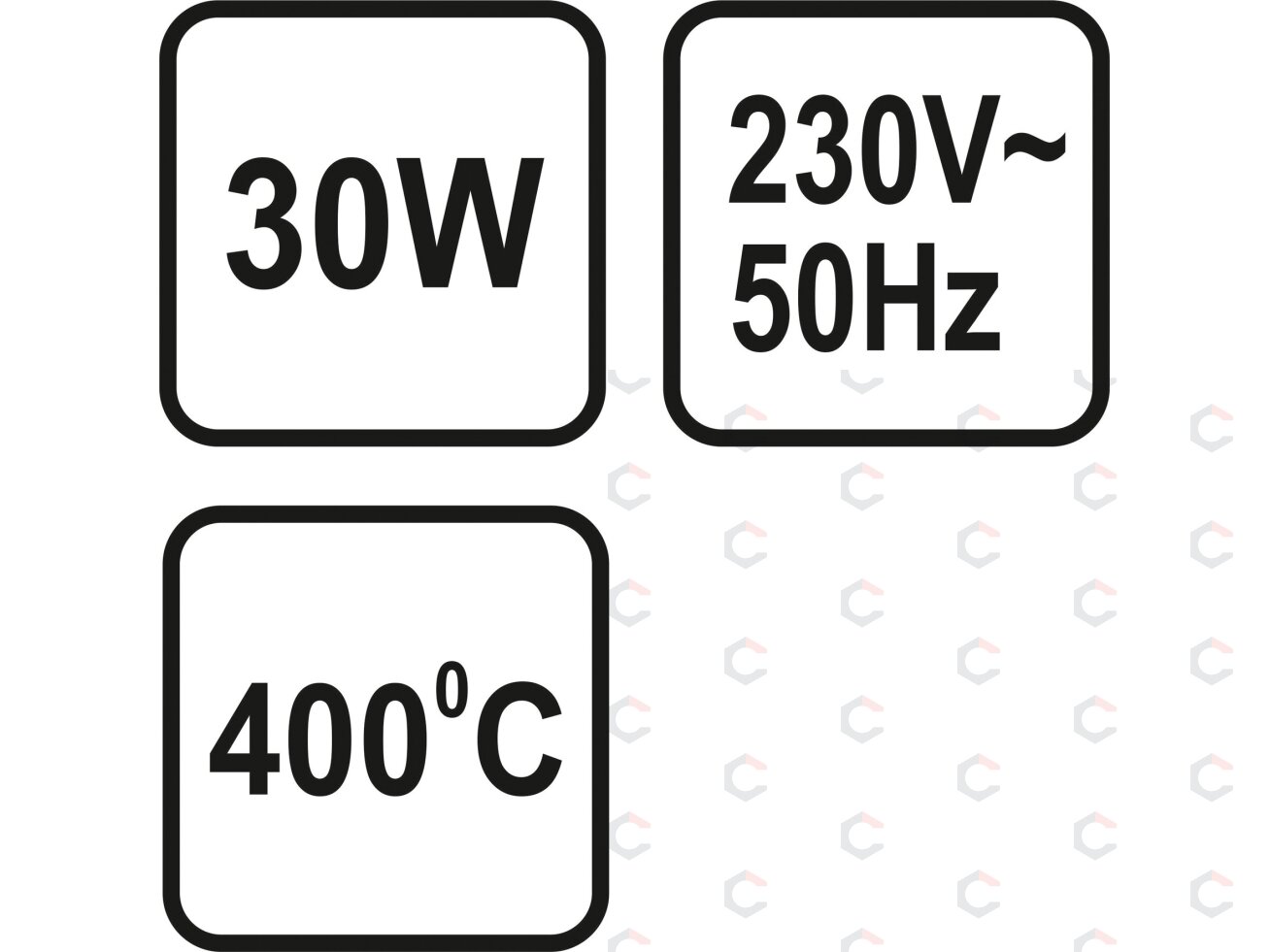 Pirografijos ir litavimo rinkinys | 30 W | 11 vnt. (78890) 6 Pirografijos ir litavimo rinkinys | 30 W | 11 vnt. (78890) 6