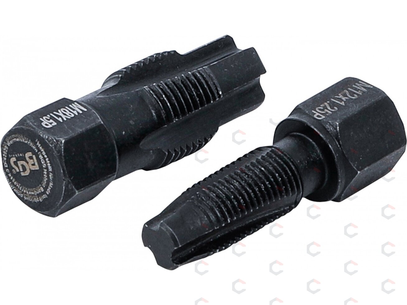 Deguonies jutiklio sriegio taisymo įrankis M18 x 1,5 mm | M12 x 1,25 mm | 2 vnt. (65591) 1 Deguonies jutiklio sriegio taisymo įrankis M18 x 1,5 mm | M12 x 1,25 mm | 2 vnt. (65591) 1