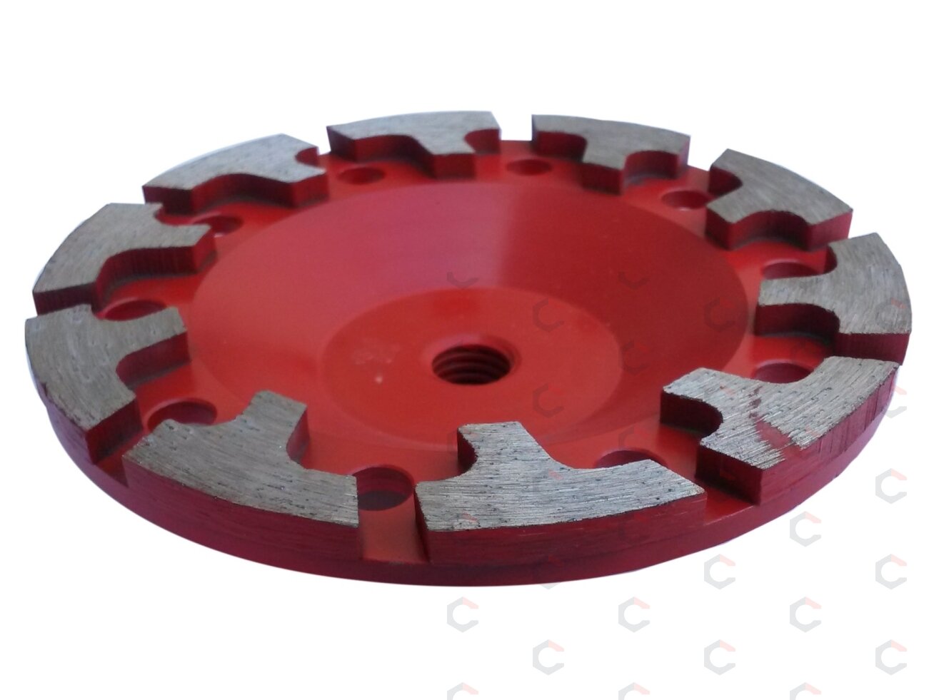 Deimantinis šlifavimo diskas | lėkštės tipo | T-formos eilė | M14x125 mm (TF0125) 3 Deimantinis šlifavimo diskas | lėkštės tipo | T-formos eilė | M14x125 mm (TF0125) 3