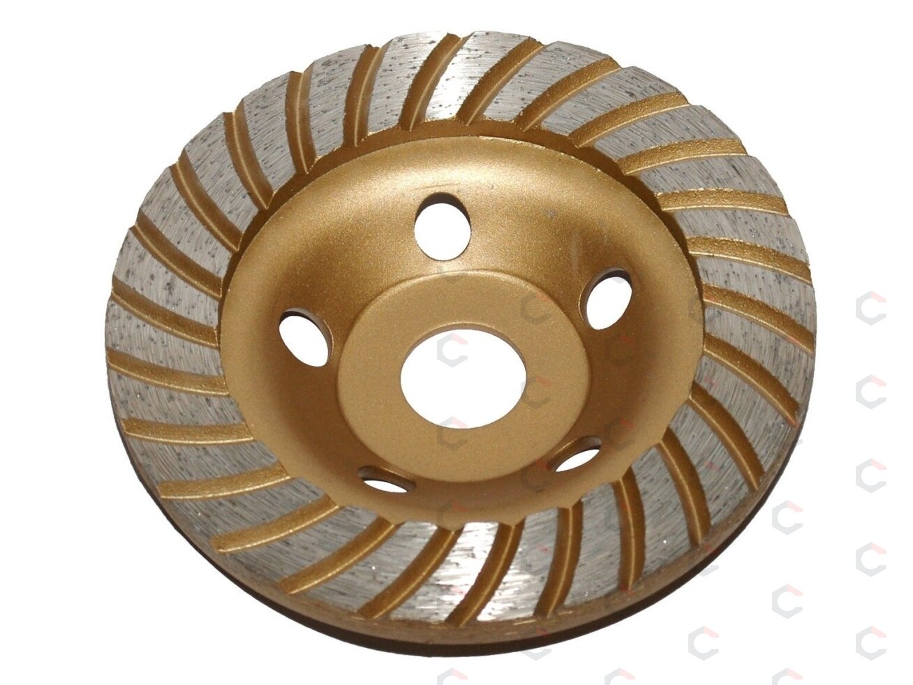 Deimantinis šlifavimo diskas | lėkštės tipo | turbo | 22.2x125 mm (DB0125B) Deimantinis šlifavimo diskas | lėkštės tipo | turbo | 22.2x125 mm (DB0125B)