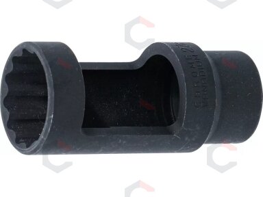 Deguonies jutiklio galvutė | 12,5 mm (1/2") | 27 mm 12 kampų, 28 mm langas (1140-27)
