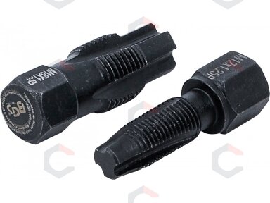 Deguonies jutiklio sriegio taisymo įrankis M18 x 1,5 mm | M12 x 1,25 mm | 2 vnt. (65591) Deguonies jutiklio sriegio taisymo įrankis M18 x 1,5 mm | M12 x 1,25 mm | 2 vnt. (65591)