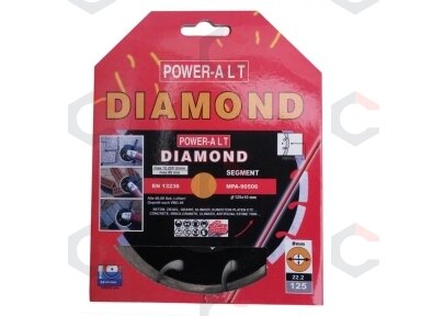 Deimantinis pjovimo diskas | 125 mm (PA0125) Deimantinis pjovimo diskas | 125 mm (PA0125)