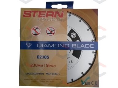 Deimantinis pjovimo diskas | 230x2x22,23 mm (D230S) Deimantinis pjovimo diskas | 230x2x22,23 mm (D230S)