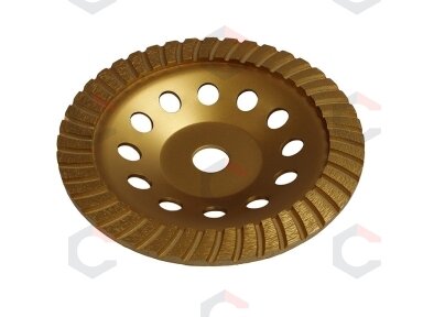 Deimantinis šlifavimo diskas | lėkštės tipo | turbo | 22.2x180 mm (DB0180B) Deimantinis šlifavimo diskas | lėkštės tipo | turbo | 22.2x180 mm (DB0180B)