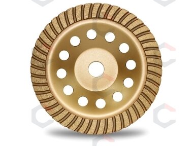Deimantinis šlifavimo diskas | lėkštės tipo | turbo | 22.2x180 mm (DB0180B) Deimantinis šlifavimo diskas | lėkštės tipo | turbo | 22.2x180 mm (DB0180B)