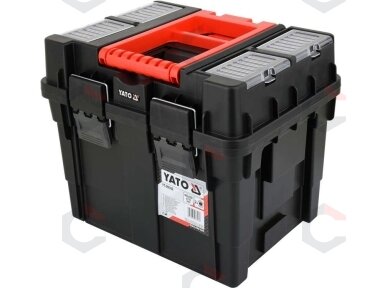 Dėžė įrankiams su ratukais | 2-jų dalių (YT-09160)