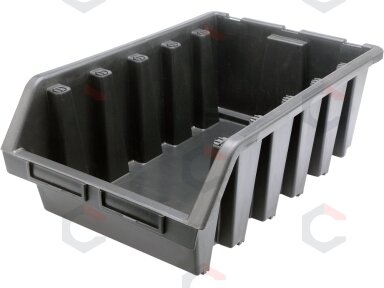 Dėžutė sandėliavimui juoda XL 333x500x187mm (78835)