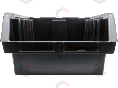 Dėžutė sandėliavimui juoda XL 333x500x187mm (78835)